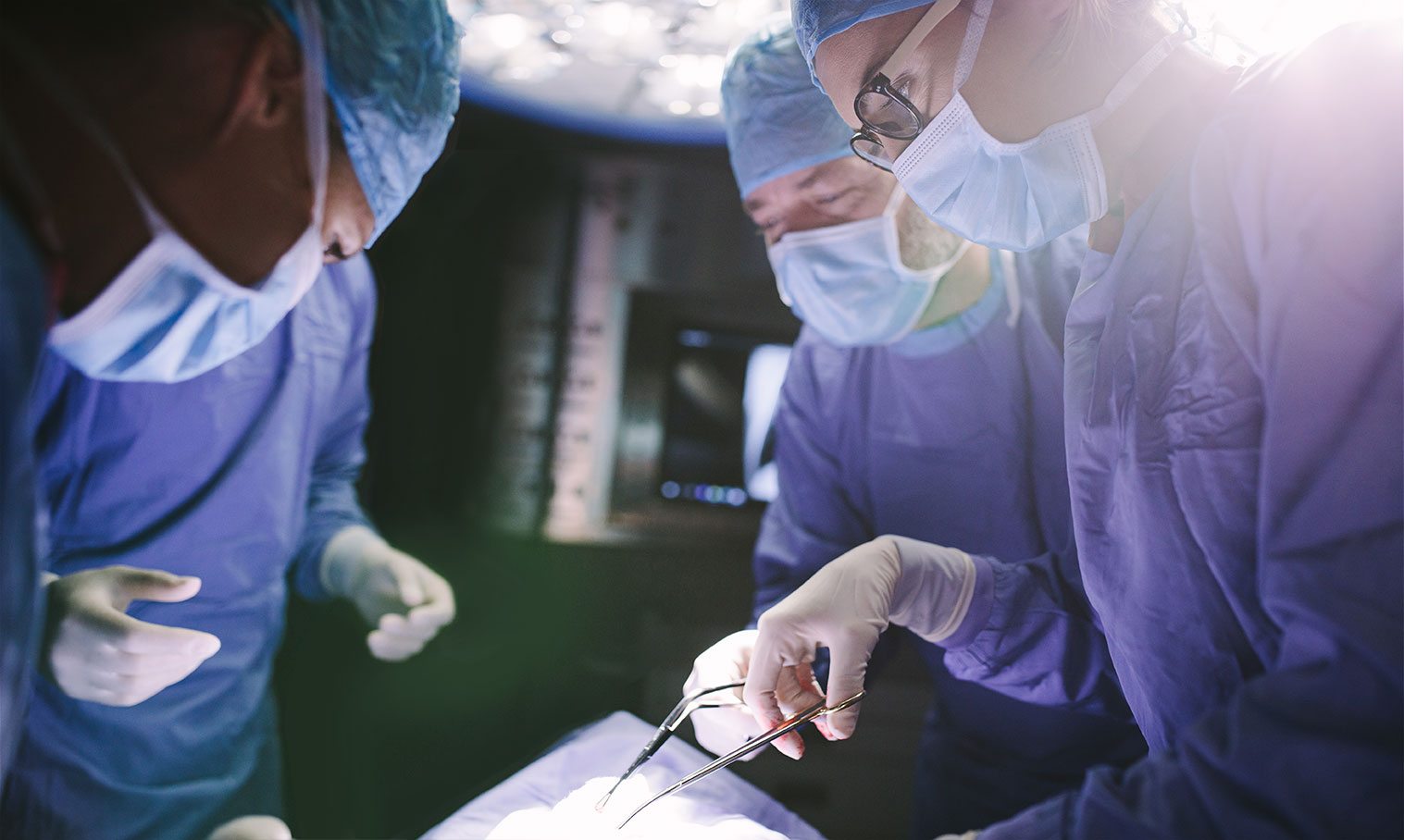 surgeons in operating room